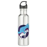 Trex Riding Unicorn Stainless Steel Water Bottle