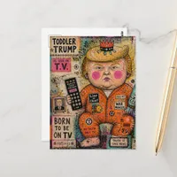 Toddler President Postcard