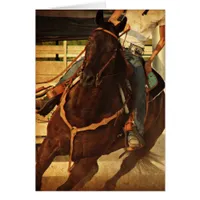 Turning Western Horse