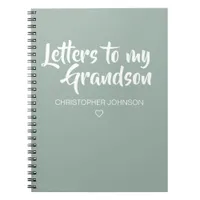 Letters to My Grandson Keepsake Journal