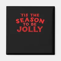 Tis The Season Merry Christmas Magnet