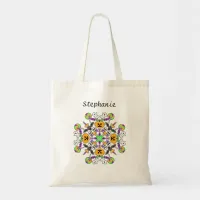 Halloween Mandala Trick or Treating Bag