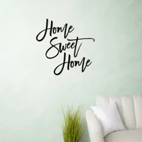 Home Sweet Home Script Wall Decal