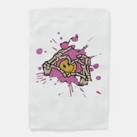 Skeleton Hand Heart Show Classic Style Garden Flag