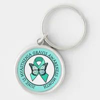 June is Myasthenia Gravis Awareness Month  Keychai Keychain