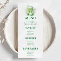 Dinosaur Egg Baby Shower  Menu