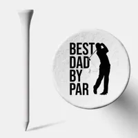 Best Dad By Par Golf Tees