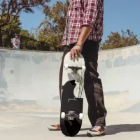 Panda Silhouette Skateboard