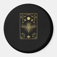 Cottagecore Aesthetic Mushroom Moth Goblincore Aca Magnet