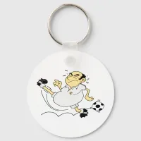 Greatest Soccer Player Keychain