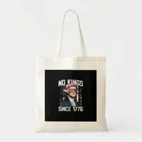 No Kings In America Since 1776 Distressed USA Tote Bag