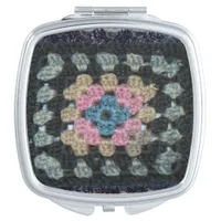 Compact Mirror - Granny Square 1