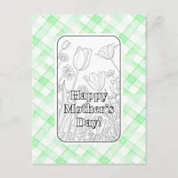 Show Mom off! Postcard
