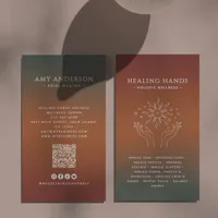 Spiritual/Alternative Wellness Healing Celestial Business Card