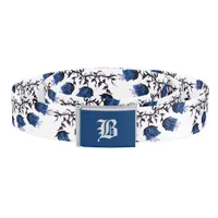 Blue Canterbury Bells on Vine Flowers Belt