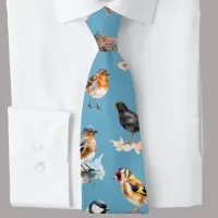 Bird Nerd, Birdwatcher, twitcher, birder Neck Tie