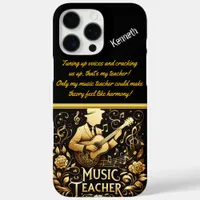 Music Teacher Inspires With Classroom Melodies iPhone 16 Pro Max Case