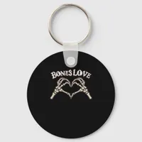 Love Skeleton Hand Classic Keychain