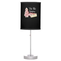 Tis Season Christmas Tree Costume Funny Graphic Table Lamp