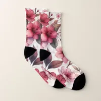 Cherry Blossom Socks