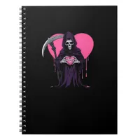 Heart Hands Reaper Classic Meme Style Notebook