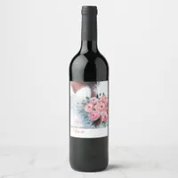 Bridal Shower bachelorette Wine Label