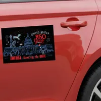 US 250 America Home of the Brave | Landmarks Car Magnet