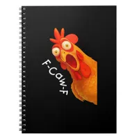 F-Caw-F Chicken Essential Classic Retro Notebook
