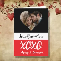 Personalized Photo Valentine's Day  Card