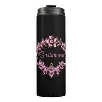 Vintage Victorian Romantic Steampunk  Personalized Thermal Tumbler