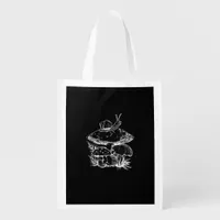Cottagecore Aesthetic Mushroom Snail Fungi Goblinc Grocery Bag