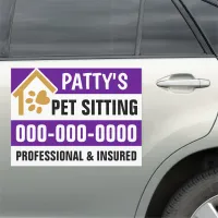 18” x 24” Pet Sitting Car Magnet