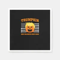 Trumpkin Classic Halloween - Make Halloween Great  Napkins