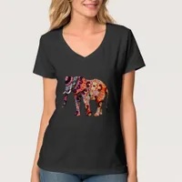 Pretty Colorful Artsy Elephant Shirt