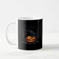 Caw-F's Spooky Pumpkin Halloween Classic Coffee Mug