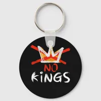 No King Funny Quote Retro Creative Style Keychain