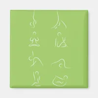 Yoga Poses Magnet
