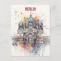 Travel to Berlin Germany Postcard