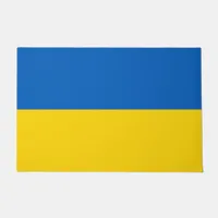 Ukraine Flag Ukrainian Support Blue Yellow Doormat