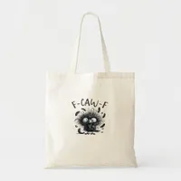 F-Caw-F Classic Retro Style Tote Bag