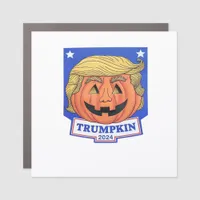 Trumpkin Classic – Funny Halloween Quote Car Magnet