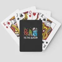 Technician Christmas Tis The Season Poker Cards
