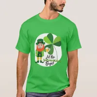 Shenanigans Leprechaun  Shamrock St Patrick’s Day T-Shirt