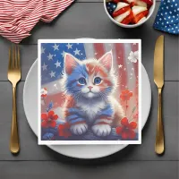 Patriotic Paws Napkins