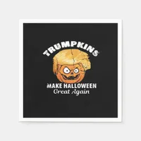 President Funny Trumpkins Halloween Napkins