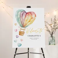 Little Sweetheart Baby Shower Welcome Sign