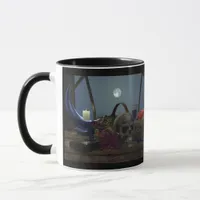 Spooky Still Life in Moonlight Mug