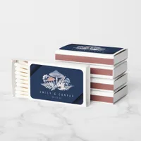 Wild & Whimsical Motif Wedding ID1110 Matchboxes