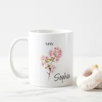 May Flower Personalized Coffee Mug