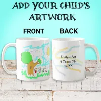 Add your Child's Artwork to this Coffee Mug